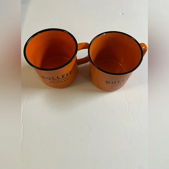 Bulliet Frontier Wiskey camping cups orange - Picture 2 of 6